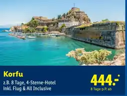 Lidl Reisen Korfu Angebot
