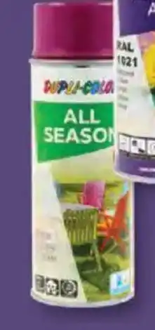 Bauhaus Dupli-color all season lackspray ral 4006 Angebot