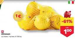 MPreis M Zitronen Angebot
