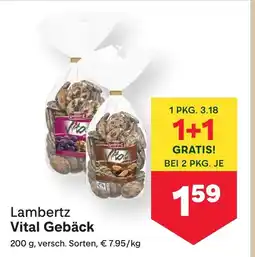 MPreis Lambertz Vital Gebäck versch. Sorten Angebot