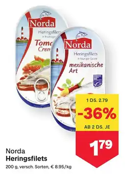 MPreis Norda Heringsfilets Angebot
