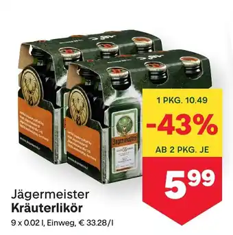 Jägermeister Kräuterlikör