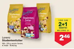 MPreis Lorenz Studentenfutter versch. Sorten Angebot