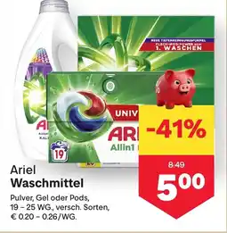 MPreis Ariel Waschmittel Angebot
