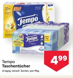 MPreis Tempo Taschentücher Angebot