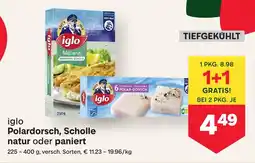 MPreis Iglo Polardorsch, Scholle natur oder paniert Angebot