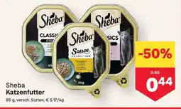 MPreis Sheba Katzenfutter verschiedene Sorten Angebot