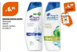 Müller Head&shoulders shampoo Angebot