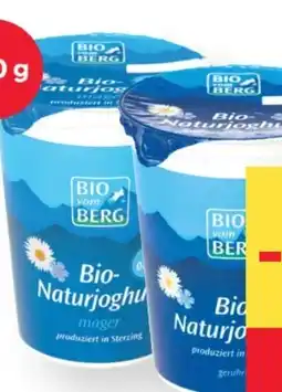 MPreis Bio vom Berg Tiroler Naturjoghurt Angebot