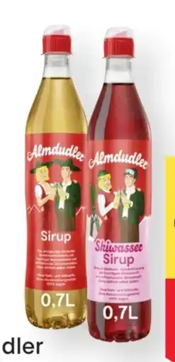 MPreis Almdudler Sirup Angebot