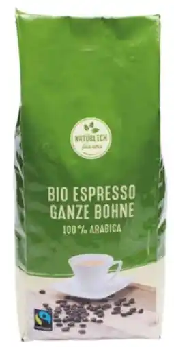 Transgourmet Natürlich für uns Bio Kaffee Bohnen Angebot