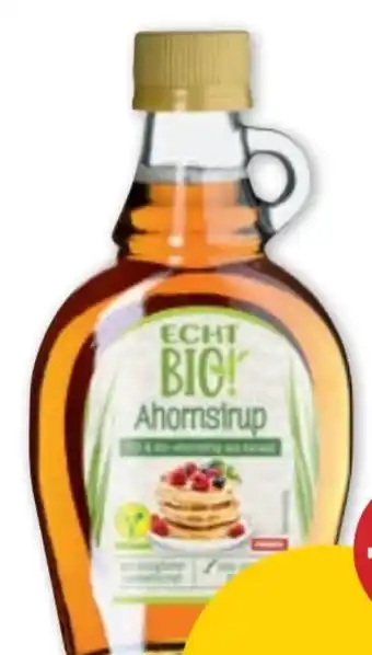 PENNY Echt Bio Ahornsirup Angebot