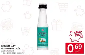 Berliner Luft Pfefferminz Likör