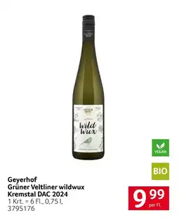 Transgourmet Geyerhof Grüner Veltliner Wildwux Angebot