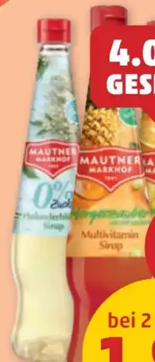 PENNY Mautner Markhof Sirup Angebot