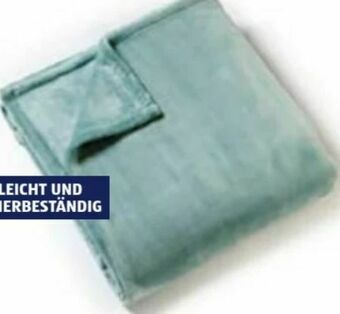 Hofer Decke Cashmeretouch Angebot
