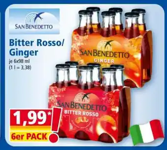 San Benedetto Bitter Rosso/Ginger