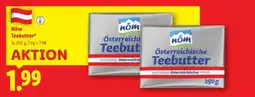 Lidl Nöm Teebutter Angebot