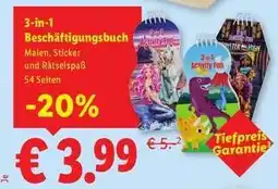Lidl 3-in-1 Beschäftigungsbuch Angebot