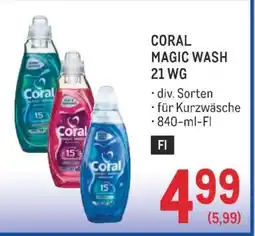 Metro CORAL MAGIC WASH 21 WG Angebot