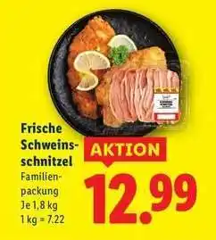 Lidl Frische Schweinsschnitzel Angebot