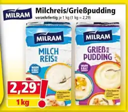 Norma Milchreis/Grießpudding Angebot