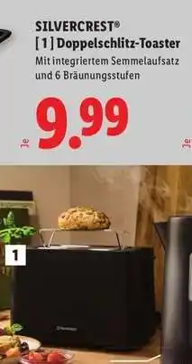 Lidl SILVERCREST [1] Doppelschlitz-Toaster Angebot