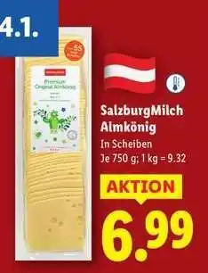 Lidl SalzburgMilch Almkönig Angebot