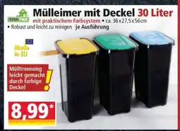 Norma Mülleimer mit Deckel 30 Liter Angebot