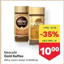 MPreis Nescafé Gold Kaffee Angebot
