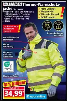 Norma Thermo-Warnschutzjacke Angebot