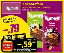 Norma Kakaotafeln Angebot