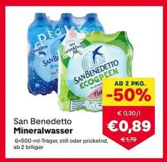 San Benedetto Mineralwasser