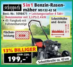 Norma 5in1 Benzin-Rasenmäher MS132-42 SE Angebot