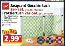 Norma Jacquard Geschirrtuch 2er-Set Angebot