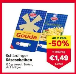 MPreis Schärdinger Käsescheiben Angebot