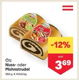 MPreis Ölz Nuss- oder Mohnstrudel Angebot
