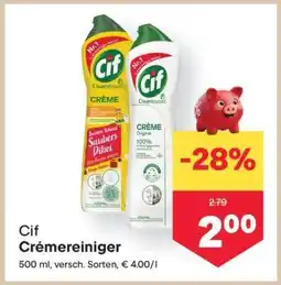 MPreis CIF CREMEREINIGER Angebot