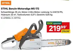 Lagerhaus STIHL Benzin-Motorsäge MS 172 Angebot