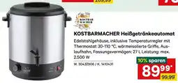 Lagerhaus KOSTBARMACHER Heißgetränkeautomat Angebot