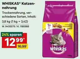 Lagerhaus WHISKAS Katzennahrung Angebot