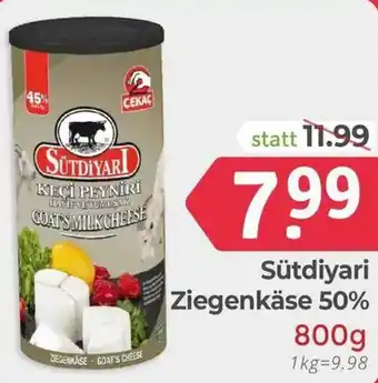 ETSAN Sütdiyari Ziegenkäse 50% Angebot