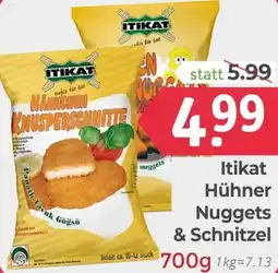 ETSAN Itikat Hühner Nuggets & Schnitzel Angebot