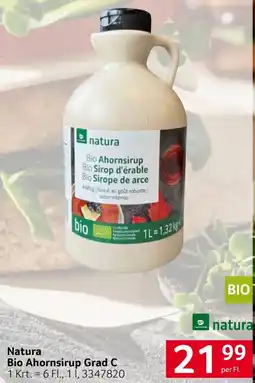 Transgourmet Natura Bio Ahornsirup Grad C Angebot