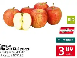 Transgourmet Vonatur Bio Gala KL.2 gelegt Angebot