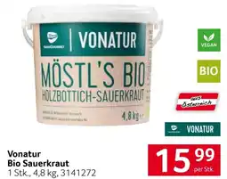 Transgourmet Vonatur Bio Sauerkraut Angebot