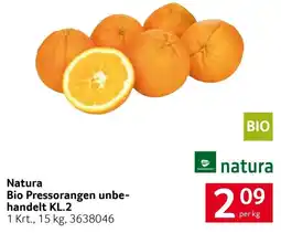 Transgourmet Natura bio pressorangen unbe- handelt kl.2 Angebot