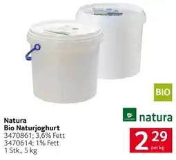 Transgourmet Natura Bio Naturjoghurt Angebot