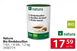 Transgourmet Natura Bio Rindsbouillon Angebot