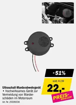 Forstinger Ultraschall-Marderabwehrgerät Angebot